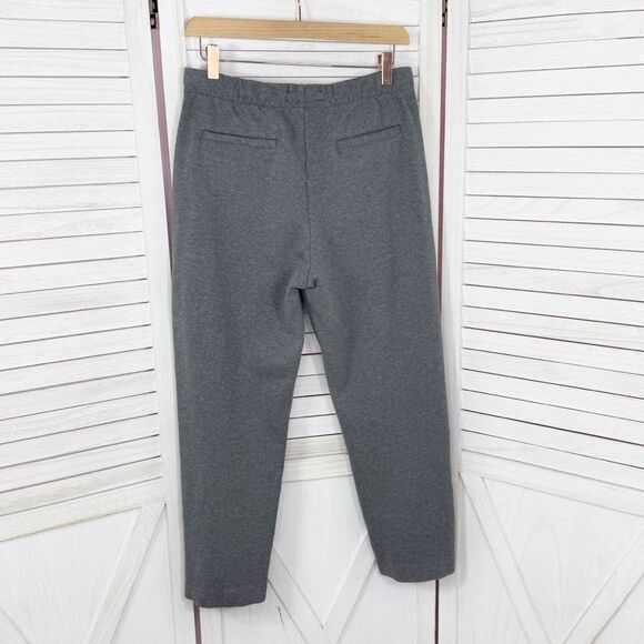 Everlane The Dream Pant Knit Crop Pants Heather Grey Small - Picture 3 of 14
